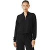 image:imageSplendid Womens Splendid X Cellajaneblog Wide Rib Quarter ZipBlack