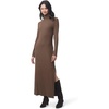 image:imageSplendid Womens x Cella Jane Rib Turtleneck DressTruffle