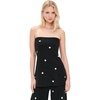 image:imageSplendid Womens x Cellajaneblog Polka Dot SweaterBlackWhite Polka Dot