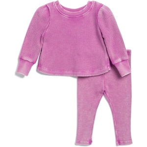 image:imageSplendid Baby Girls Playful Perry Longsleeve Top and Legging Pant SetVivid Viola