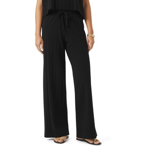 image:imageSplendid Womens Splendid X Cellajaneblog Wide Rib PantBlack