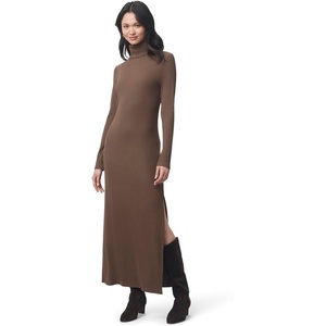 image:imageSplendid Womens x Cella Jane Rib Turtleneck DressTruffle