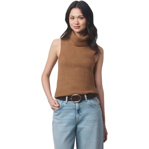 image:imageSplendid Womens x Cellajaneblog Turtleneck Tank SweaterCaramel