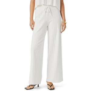 image:imageSplendid Womens x Cellajaneblog Wide Rib Flare PantsWhite