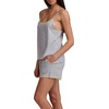image:imageSplendid Womens Tank Top and Boxer Short Pajama SetGrey Floral Toss