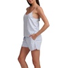 image:imageSplendid Womens Tank Top and Boxer Short Pajama SetMini Pebble Animal