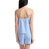 image:imageSplendid Womens Tank Top and Boxer Short Pajama SetQuarter Stripe Hydrangea