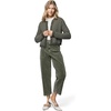 image:imageSplendid Womens Amber Stripe Crop CardiganGreen SprucePale Oak