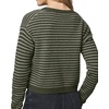 image:imageSplendid Womens Amber Stripe Crop CardiganGreen SprucePale Oak