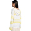 image:imageSplendid Womens Blondie Relaxed Fit Hooded SweaterWhiteButtercup