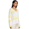 image:imageSplendid Womens Blondie Relaxed Fit Hooded SweaterWhiteButtercup