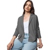 image:imageSplendid Womens Estelle Sweater BlazerHeather Fog