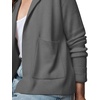 image:imageSplendid Womens Estelle Sweater BlazerHeather Fog