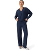 image:imageSplendid Womens Full Length Snit PantIce Navy