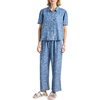 image:imageSplendid Womens Indigo Crop PantFloral Indigo