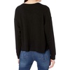 image:imageSplendid Womens Long Sleeve Crewneck Pullover SweaterBlack