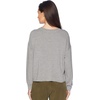 image:imageSplendid Womens Long Sleeve Crewneck Pullover SweaterHeather Grey