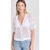 image:imageSplendid Womens Nova Pointelle CardiganWhite