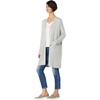 image:imageSplendid Womens Retreat Cashmere Blend CardiganLight Heather Grey