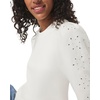 image:imageSplendid Womens Rory Embroidered Crewneck SweatshirtWhite