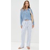 image:imageSplendid Womens Roxie Lace Up SweaterSteel Blue Marl