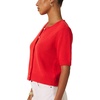 image:imageSplendid Womens Short Sleeve Cardi SweaterPoppy Red