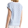 image:imageSplendid Womens Short Sleeve Crochet SweaterCountry Air