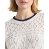 image:imageSplendid Womens Short Sleeve SweaterMoonstoneNavy