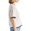 image:imageSplendid Womens Short Sleeve SweaterMoonstoneNavy