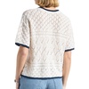 image:imageSplendid Womens Short Sleeve SweaterMoonstoneNavy