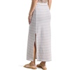 image:imageSplendid Womens Terry Midi SkirtWickerWhite Stripe