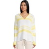 image:imageSplendid Womens Blondie Relaxed Fit Hooded SweaterWhiteButtercup