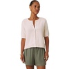 image:imageSplendid Womens Short Sleeve Cardi SweaterMoonstone