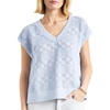 image:imageSplendid Womens Short Sleeve Crochet SweaterCountry Air