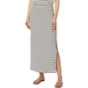 image:imageSplendid Womens Whitney Striped Maxi SkirtNavyWhite Striped