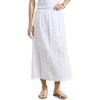 image:imageSplendid Womens Woven Midi SkirtWhite