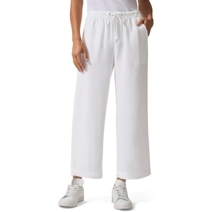image:imageSplendid Womens Angie Crop Wide Leg PantWhite