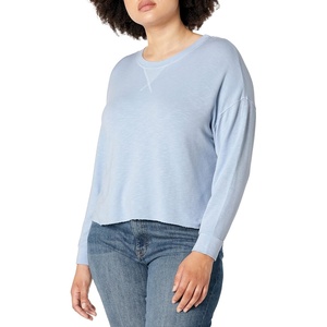 image:imageSplendid Womens Long Sleeve Crewneck Pullover SweaterClear Sky Blue