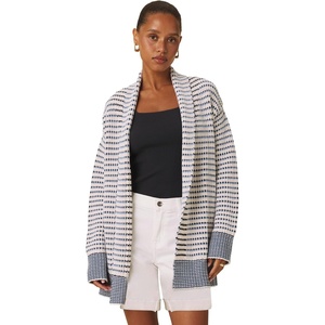 image:imageSplendid Womens Open Front Cardi SweaterNavyMoonstone