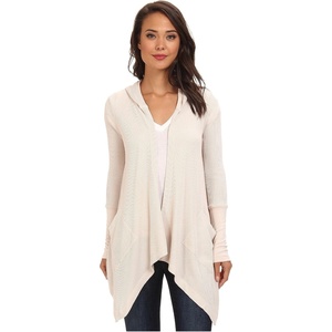 image:imageSplendid Womens Thermal Wrap Hooded CardiganSwan