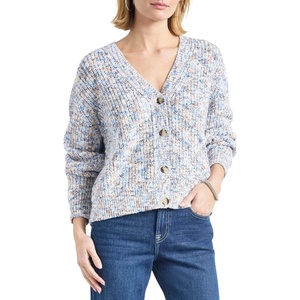 image:imageSplendid Womens V Neck CardiBlue Marl