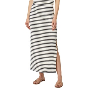 image:imageSplendid Womens Whitney Striped Maxi SkirtNavyWhite Striped