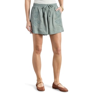 image:imageSplendid Womens Woven Embroidered ShortLight Agave