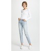 image:imageSplendid 1x1 Rib Classic Long Sleeve Crew Neck TeeWhite