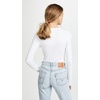 image:imageSplendid 1x1 Rib Classic Long Sleeve Crew Neck TeeWhite