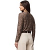 image:imageSplendid Cecelia Floral Long Sleeve TeeCedar Brown