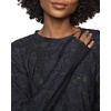 image:imageSplendid Cecelia Floral Long Sleeve TeeIce Navy
