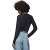 image:imageSplendid Cecelia Floral Long Sleeve TeeIce Navy
