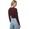 image:imageSplendid Cecelia Floral Long Sleeve TeeRosewood