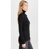 image:imageSplendid Womens 1x1 Rib Classic Long Sleeve Turtleneck TopBlack